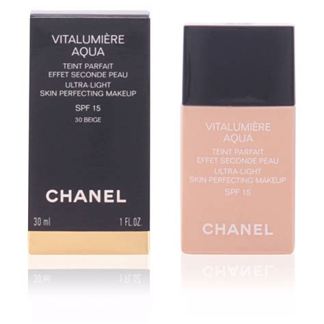 chanel vitalumiere aqua 30|chanel vitalumière perfect teint.